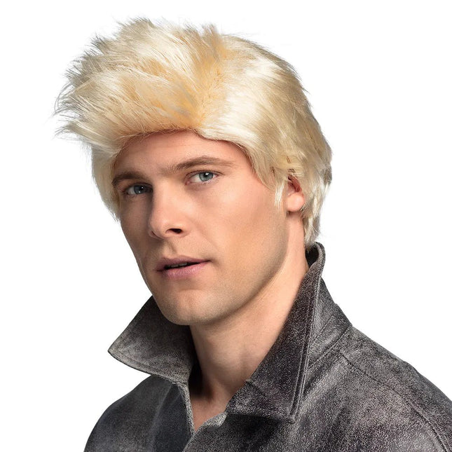 Blonde Pruik Kuif van Boland koop je bij Partywinkel