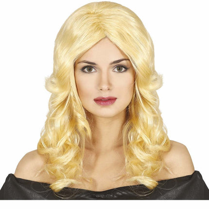 Blonde Pruik Slag van Fiestas Guirca koop je bij Partywinkel