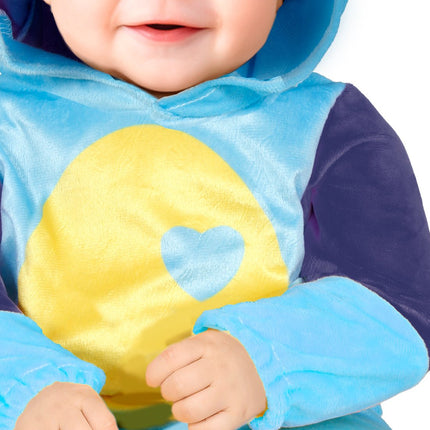 Bluey Kostuum Blauw Baby Onesie van Fiestas Guirca koop je bij Partywinkel