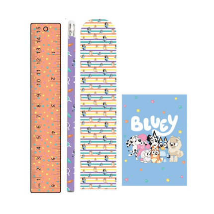 Bluey Schrijfwarenset 16-delig van BBC Studios koop je bij Partywinkel