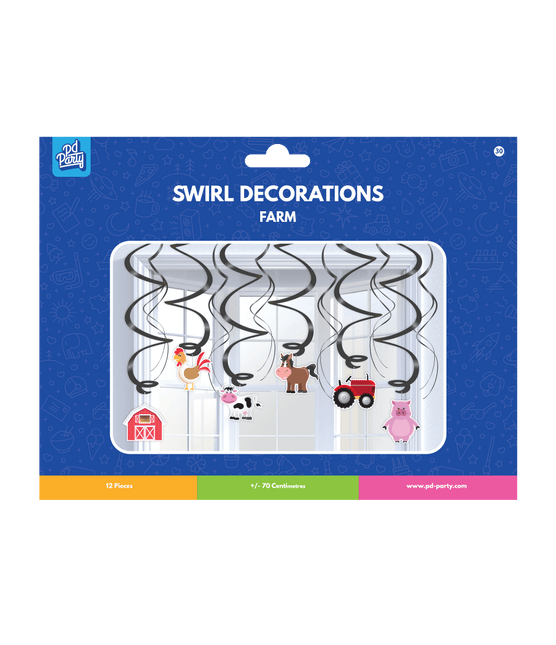 Boerderij Hangdecoratie 70cm van Paper Dreams koop je bij Partywinkel