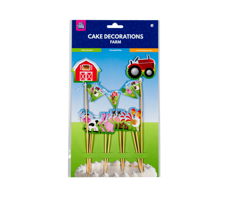 Boerderij Taarttopper 30cm van Paper Dreams koop je bij Partywinkel