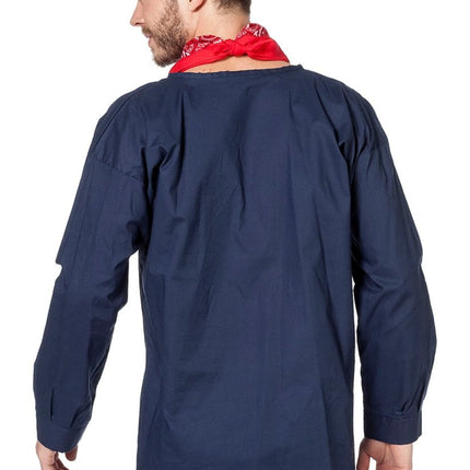 Boerenkiel Heren Blauw van Wilbers & Wilbers koop je bij Partywinkel