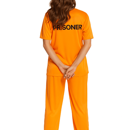 Boevenpak Oranje 2 delig van Partychimp koop je bij Partywinkel