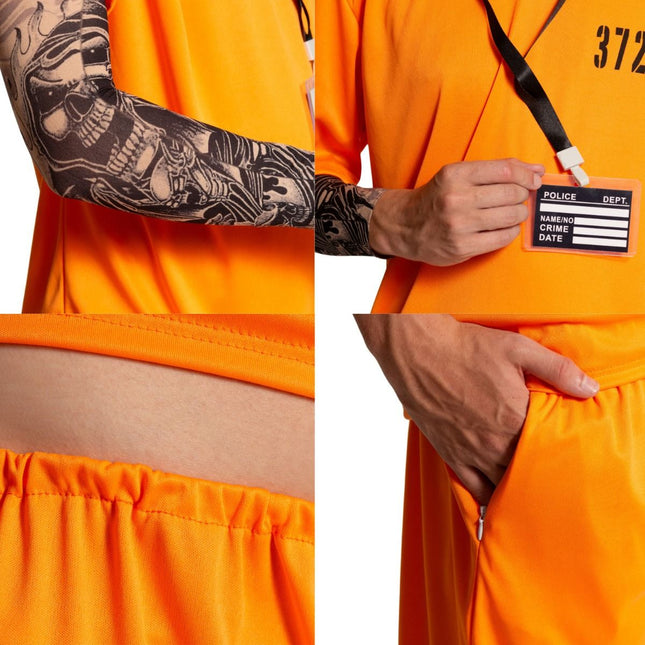 Boevenpak Oranje 5 delig van PartyXclusive koop je bij Partywinkel