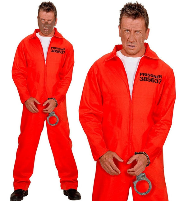 Boevenpak Rood County Jail Heren van Widmann koop je bij Partywinkel