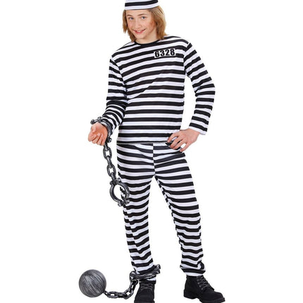 Boevenpak Wit Zwart Kind van Widmann koop je bij Partywinkel