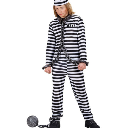 Boevenpak Wit Zwart Kind van Widmann koop je bij Partywinkel