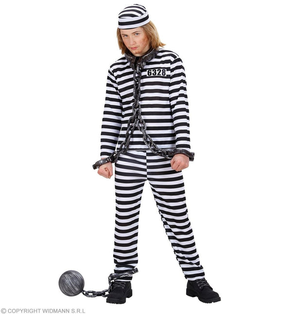 Boevenpak Wit Zwart Kind van Widmann koop je bij Partywinkel