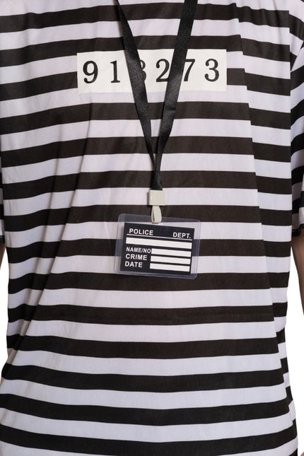 Boevenpak Zwart Wit 5 delig van PartyXclusive koop je bij Partywinkel