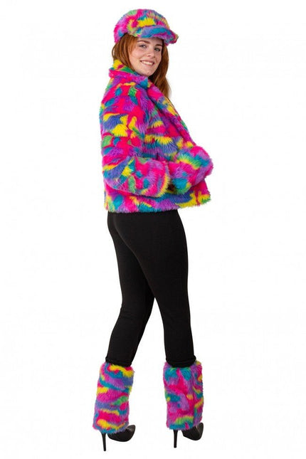 Bontjas Camouflage Regenboog van PartyXplosion koop je bij Partywinkel