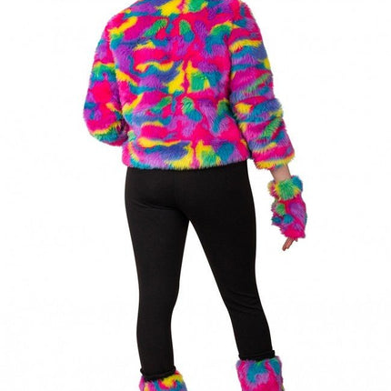 Bontjas Camouflage Regenboog van PartyXplosion koop je bij Partywinkel