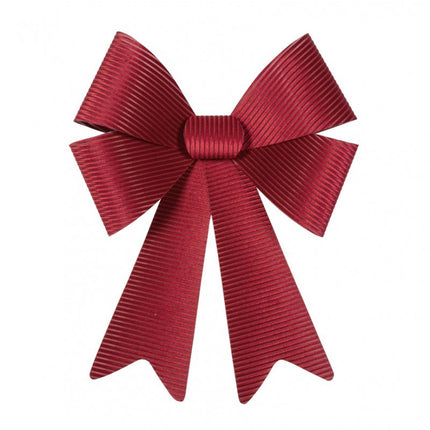 Bordeaux Rode Strik Fluweel 66cm van CHAKS koop je bij Partywinkel