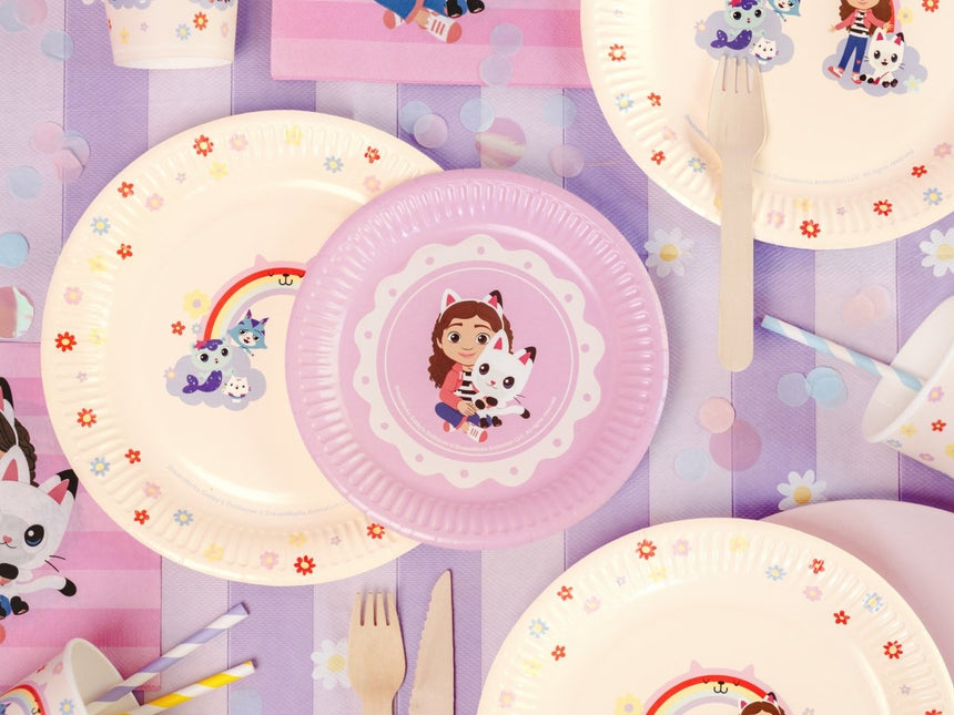 Borden Gabby's Dollhouse, 18 cm van Partydeco koop je bij Partywinkel