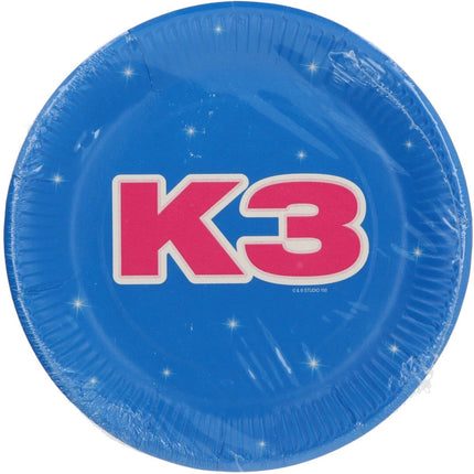 Borden K3 23cm 8st van Folat koop je bij Partywinkel