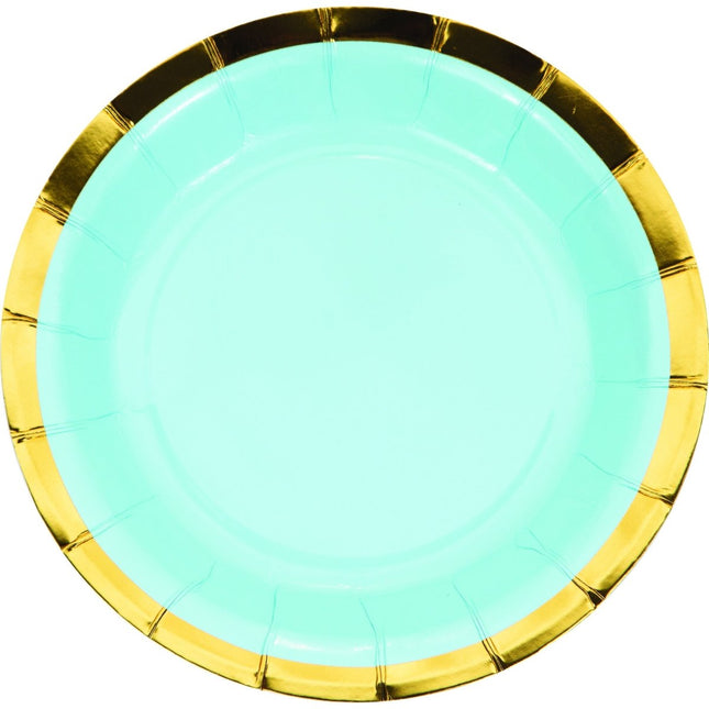 Borden Pastel 18cm 8st van Creative Converting koop je bij Partywinkel