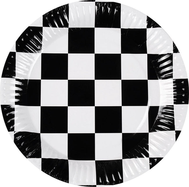 Borden Racing Papier 23cm 10st van Boland koop je bij Partywinkel