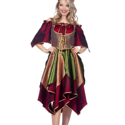 Bosfee Jurk Dames van Wilbers & Wilbers koop je bij Partywinkel