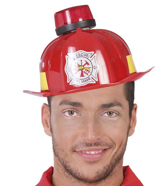 Brandweerhelm Sirene Geluid van Fiestas Guirca koop je bij Partywinkel