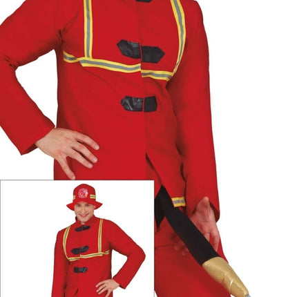 Brandweerman Kostuum 4 delig van Fiestas Guirca koop je bij Partywinkel