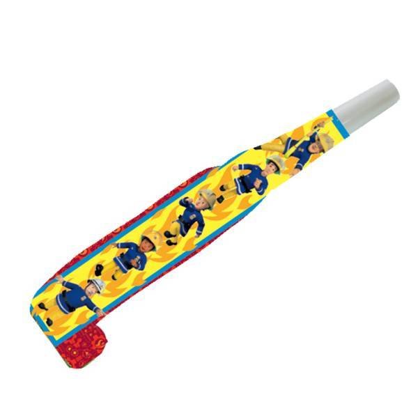 Brandweerman Sam Roltongen Versiering 8st van Riethmueller koop je bij Partywinkel