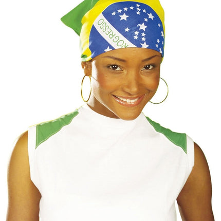 Brazilie Bandana van Widmann koop je bij Partywinkel