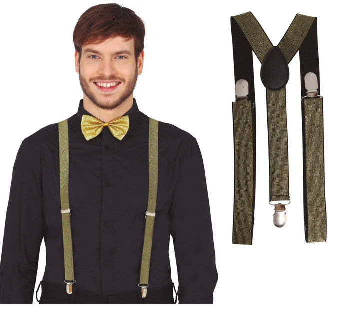 Bretels Goud van Fiestas Guirca koop je bij Partywinkel