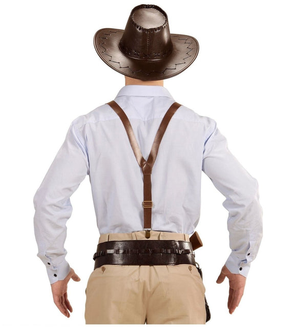 Bretels Leer van Widmann koop je bij Partywinkel