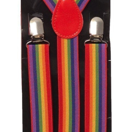 Bretels Regenboog van Partychimp koop je bij Partywinkel