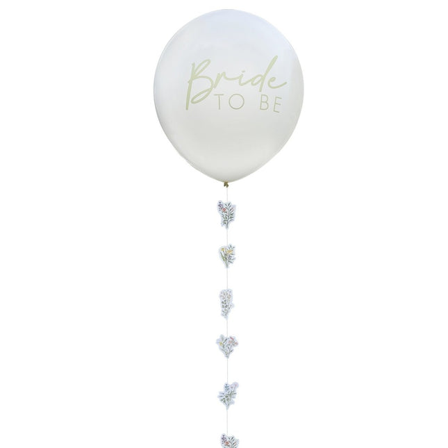 Bride To Be Ballon 45cm van Ginger Ray koop je bij Partywinkel