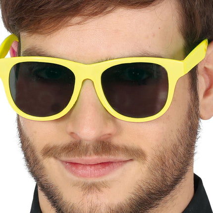 Bril Neon Geel van Fiestas Guirca koop je bij Partywinkel