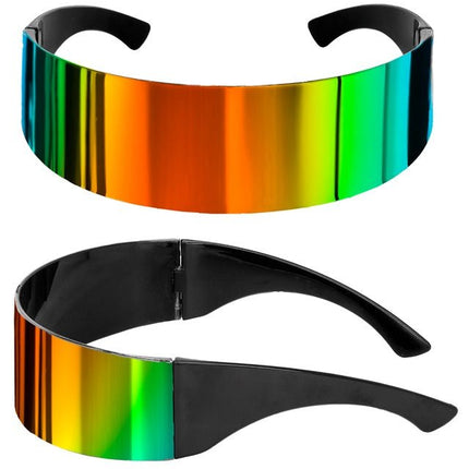 Bril Spiegelglas Regenboog van Widmann koop je bij Partywinkel