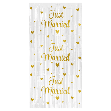 Bruiloft Deurgordijn 2m van Paper Dreams koop je bij Partywinkel