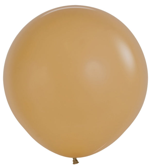 Bruine Ballonnen 91cm 2st van Sempertex koop je bij Partywinkel