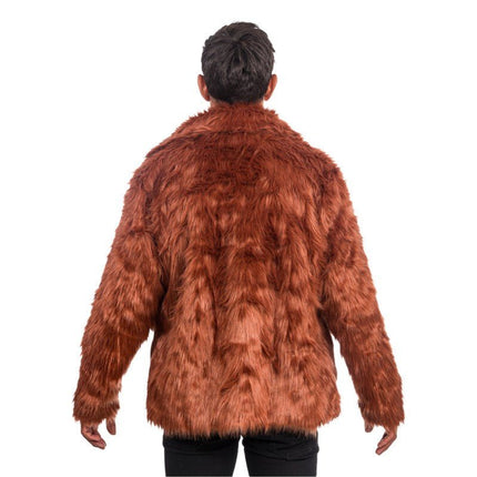 Bruine Nepbontjas – Unisex van CHAKS koop je bij Partywinkel