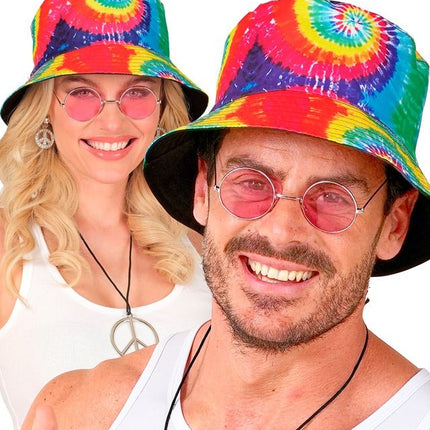 Bucket Had Tie Dye van Widmann koop je bij Partywinkel