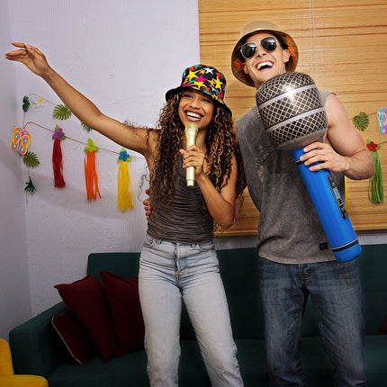 Bucket hat Glimmer goud van Boland koop je bij Partywinkel