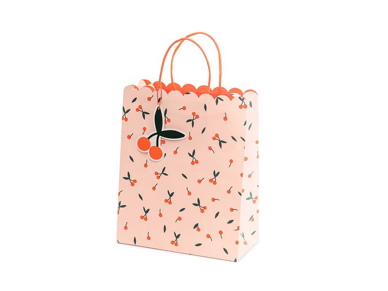 Cadeautasje Kers 32cm van Partydeco koop je bij Partywinkel