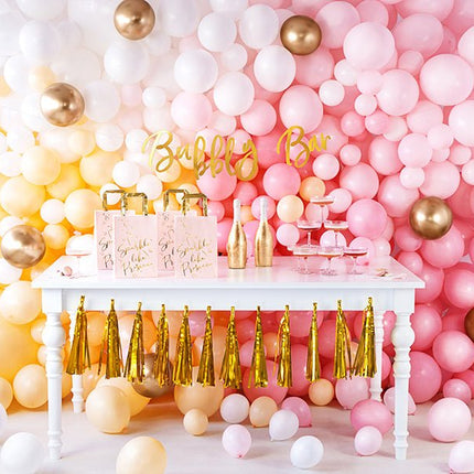 Cadeautasje Prosecco 26cm 6st van Partydeco koop je bij Partywinkel