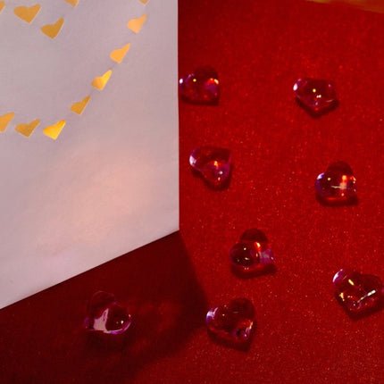 Candle Bags Hartjes 26cm 10st van Partydeco koop je bij Partywinkel