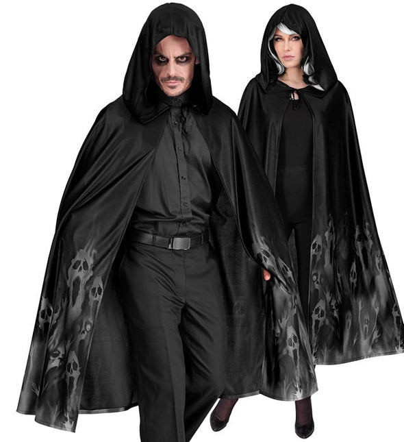 Cape Geest Zwart 120cm van Widmann koop je bij Partywinkel