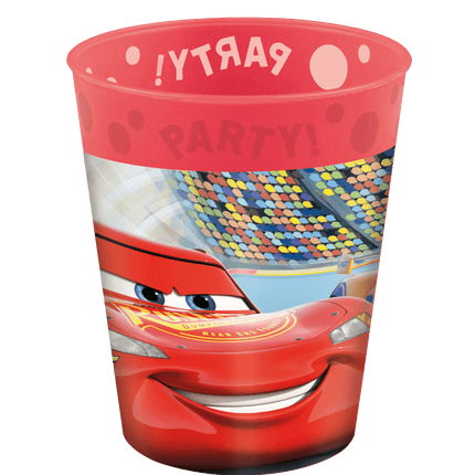 Cars Beker Rood 250ml 4st van Procos koop je bij Partywinkel