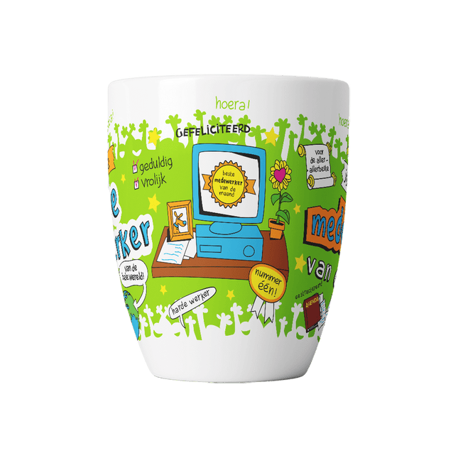 Cartoonmok - Medewerker van Paper Dreams koop je bij Partywinkel