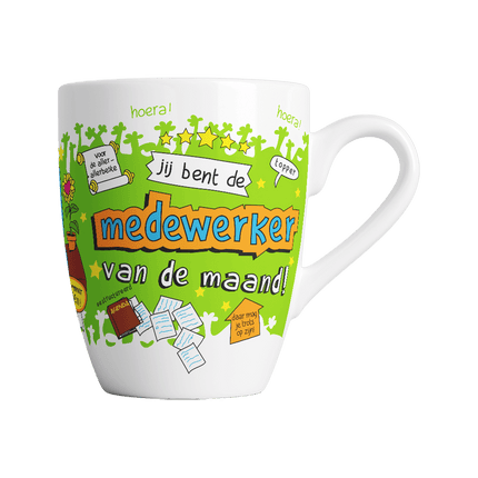 Cartoonmok - Medewerker van Paper Dreams koop je bij Partywinkel
