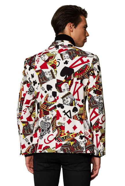 Casino Speelkaarten Blazer Heren OppoSuits van OppoSuits koop je bij Partywinkel