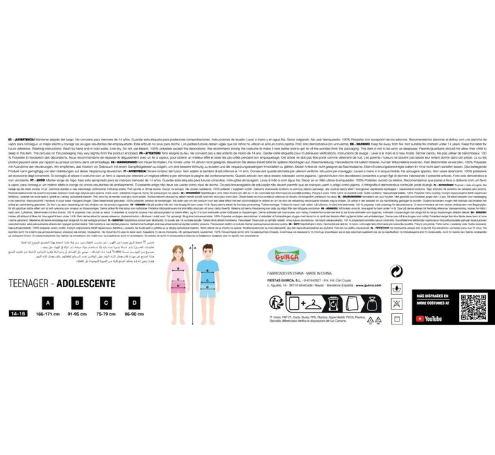 Dia De Los Muertos Jurk Gekleurd Dames van Fiestas Guirca koop je bij Partywinkel