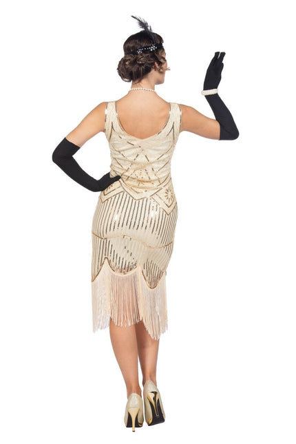 Charleston Jurk Wit Dames 20'S van Wilbers & Wilbers koop je bij Partywinkel