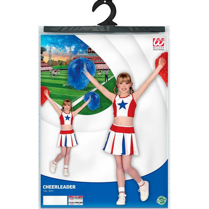 Cheerleader Pak Meisje 2 delig van Widmann koop je bij Partywinkel