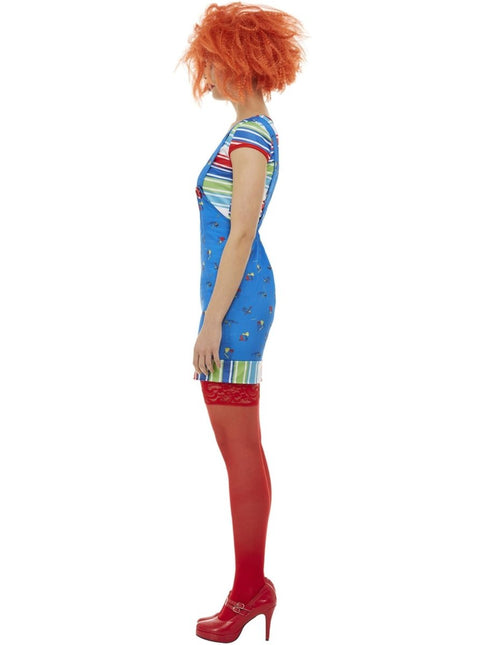 Chucky Costume, Blue Dames van Smiffys koop je bij Partywinkel