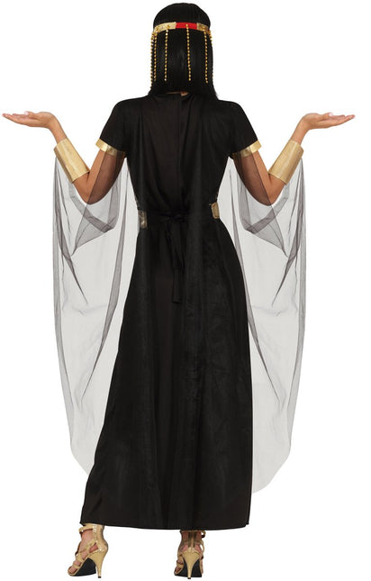 Cleopatra Kostuum Zwart Goud Dames van Fiestas Guirca koop je bij Partywinkel